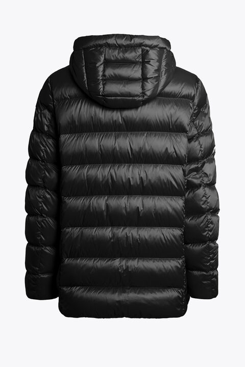 Parajumpers ROLPH - HOODED DOWN JACKET BLACK 25WMPMPUSX04P240541