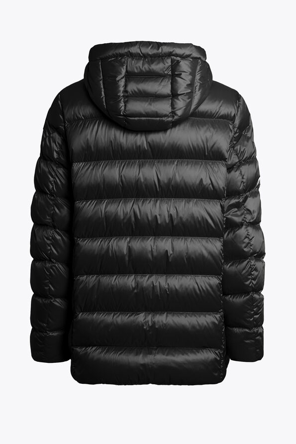 Parajumpers ROLPH - HOODED DOWN JACKET BLACK 25WMPMPUSX04P240541