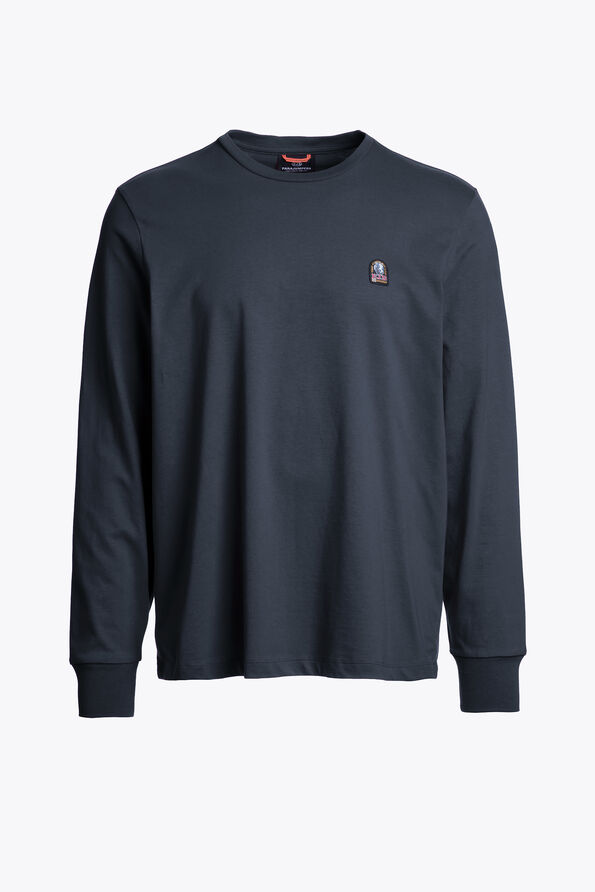 Parajumpers KIP - LONG SLEEVE T-SHIRT BLUE NAVY 26WMPMTSER28P170316