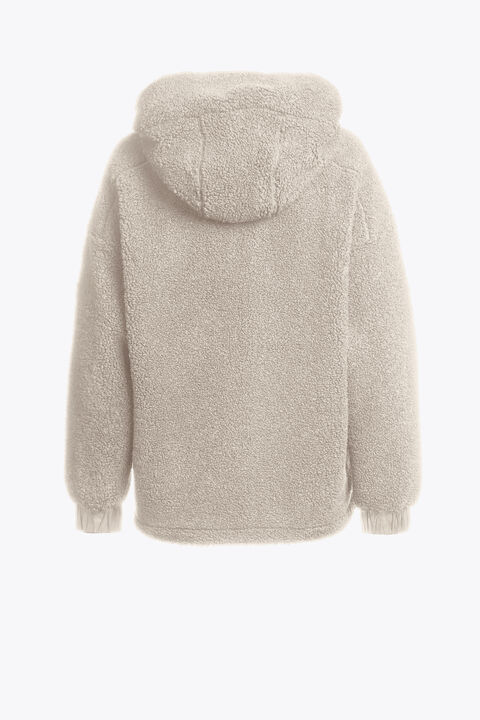 Parajumpers NOELLE - FULL-ZIP SWEAT MOONBEAM 25WMPWFLPF33PC10775