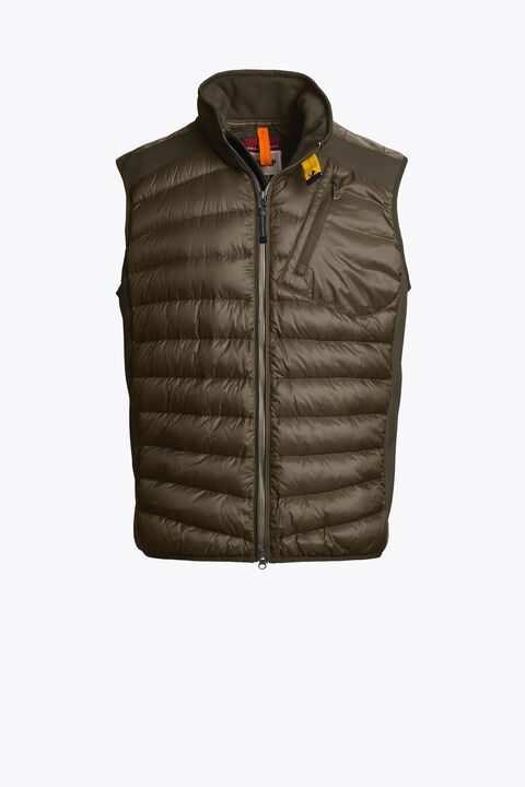 Parajumpers ZAVIER - HYBRID VEST DEEP MOSS 25WMPMHYWU03P330117