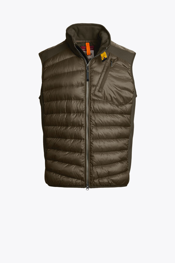 Parajumpers ZAVIER - HYBRID VEST DEEP MOSS 25WMPMHYWU03P330117