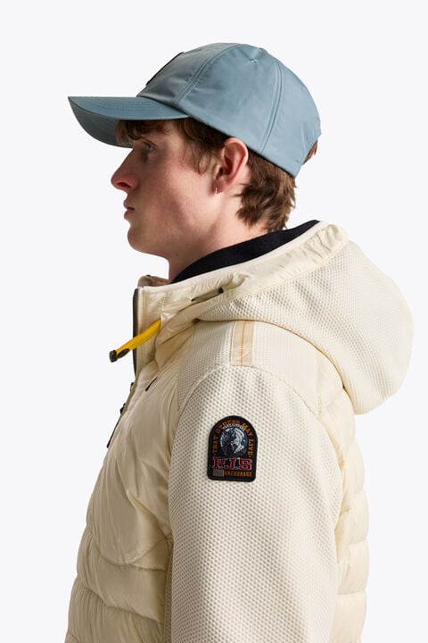 Parajumpers NOLAN - HYBRID JACKET SLATE MUD 26WMPMHYWU02P100128