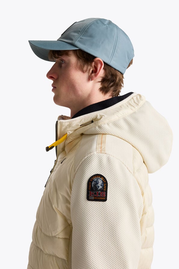 Parajumpers NOLAN - HYBRID JACKET SLATE MUD 26WMPMHYWU02P100128