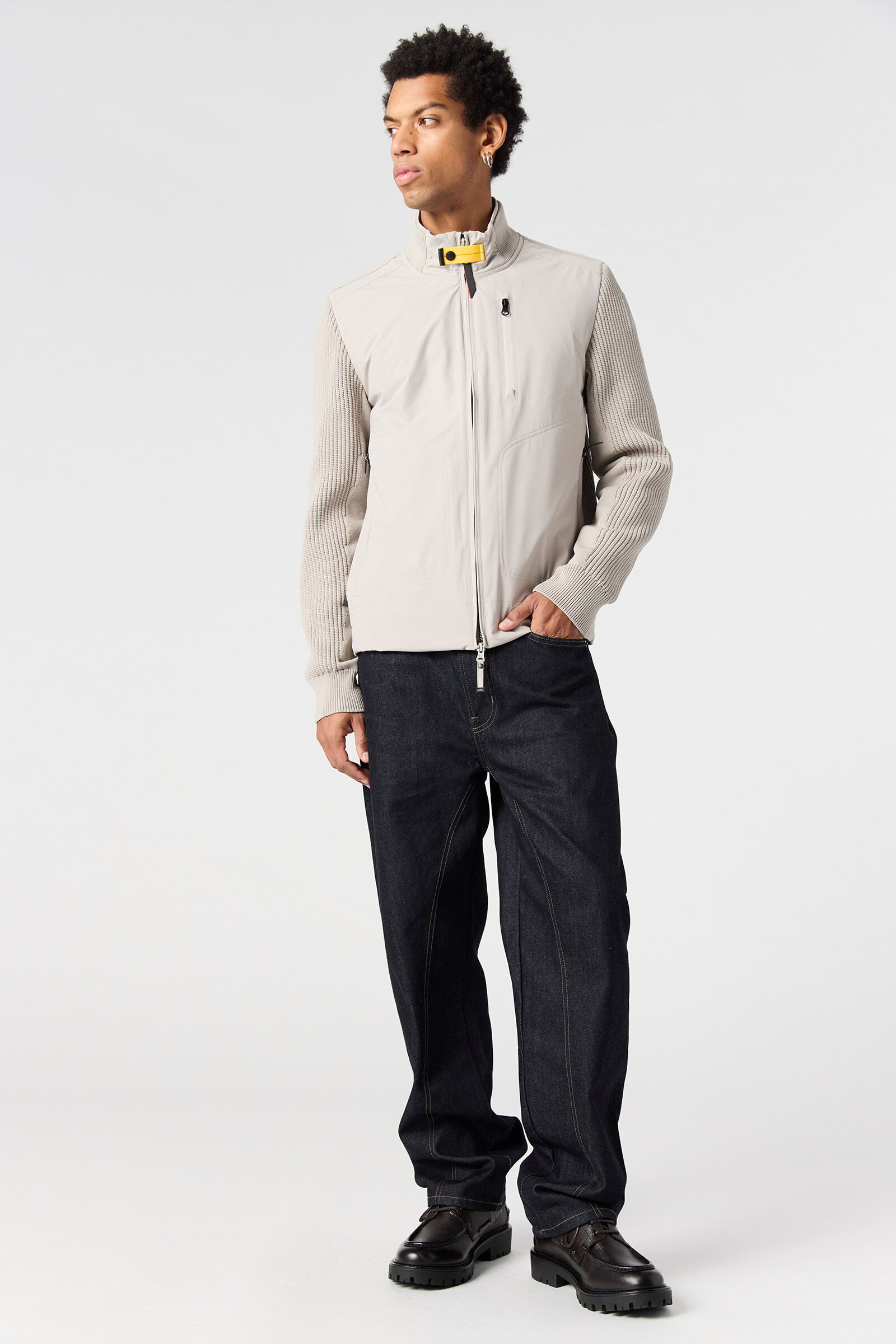 ZORBA - FULL-ZIP CARDIGAN CHATEAU GREY | Parajumpers®