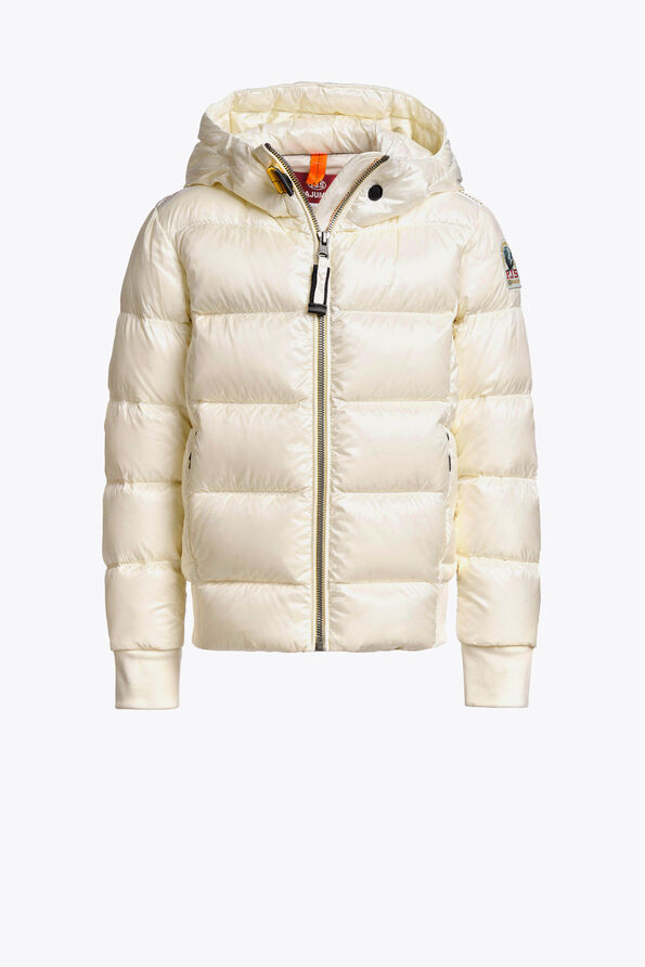 Parajumpers MARIAH - HOODED DOWN JACKET WARM IVORY 26WMPGPUSX92PGC0132