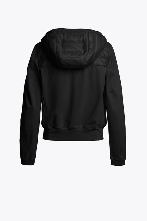 Parajumpers CAELIE - HYBRID SWEAT BLACK 26SMPWHYFP31P550541