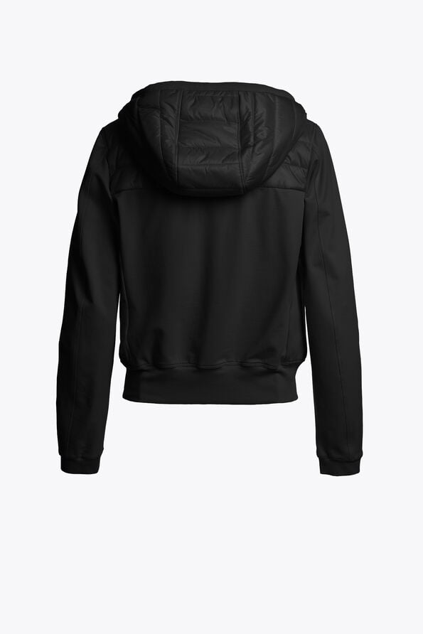 Parajumpers CAELIE - HYBRID SWEAT BLACK 26SMPWHYFP31P550541
