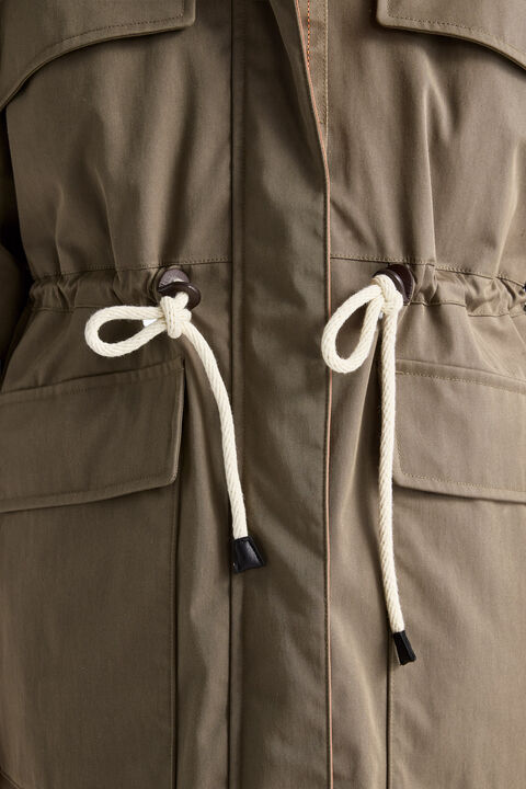 Parajumpers NARUSE - HOODED PARKA SLATE MUD - TANDORI 26WMPWJKBI32P66B070