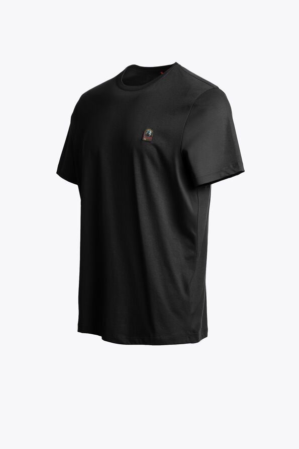 Parajumpers PATCH - T-SHIRT BLACK 26WMPMTSER01P170541