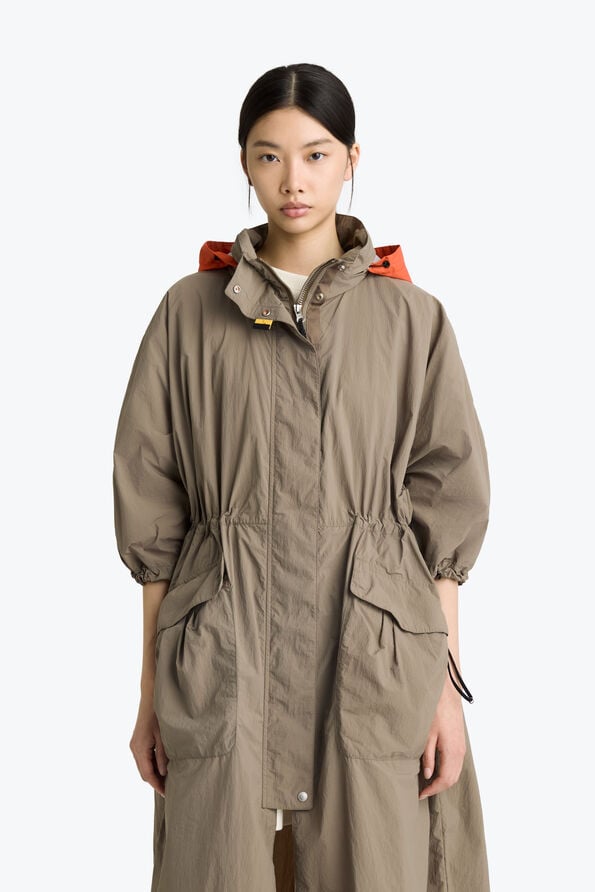 Parajumpers KOTONE - TRENCH OLIVE BROWN 26SMPWJKFS33P680280