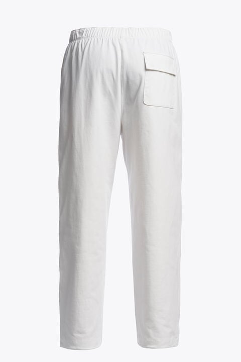 Parajumpers DUFET - LONG PANTS WHITE 26WMPMPAJC04P150501