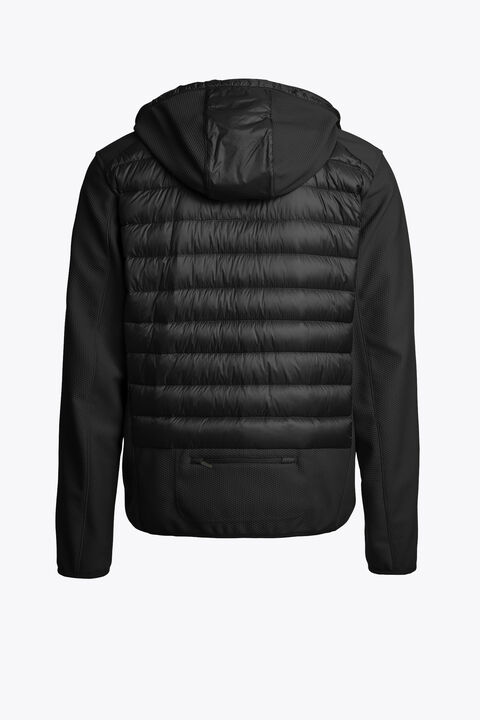 Parajumpers NOLAN - HYBRID JACKET BLACK 25WMPMHYWU02P330541