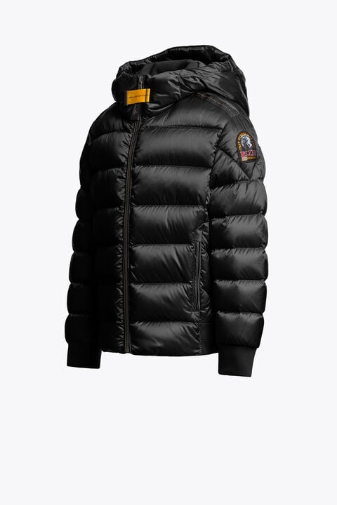 Parajumpers PHARRELL - HOODED BOMBER BLACK 26WMPBPUSX73PBC0541