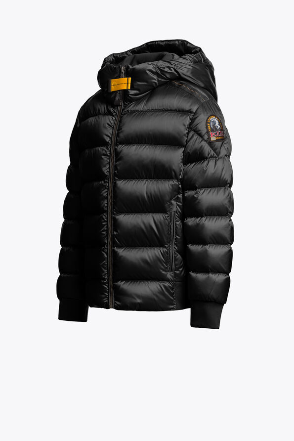 Parajumpers PHARRELL - HOODED BOMBER BLACK 26WMPBPUSX73PBC0541