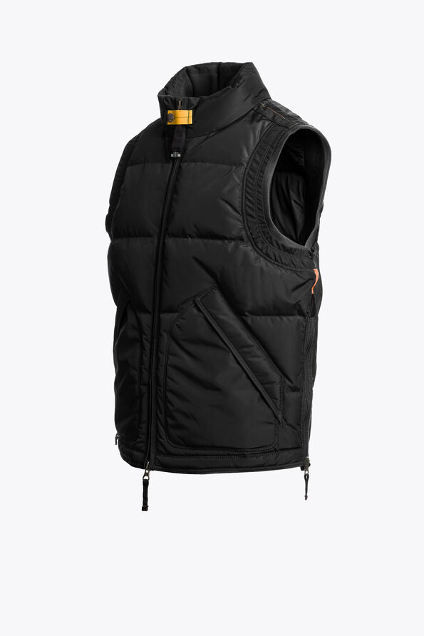 Parajumpers KOBUK - DOWN VEST BLACK 26WMPMJKMA05P010541