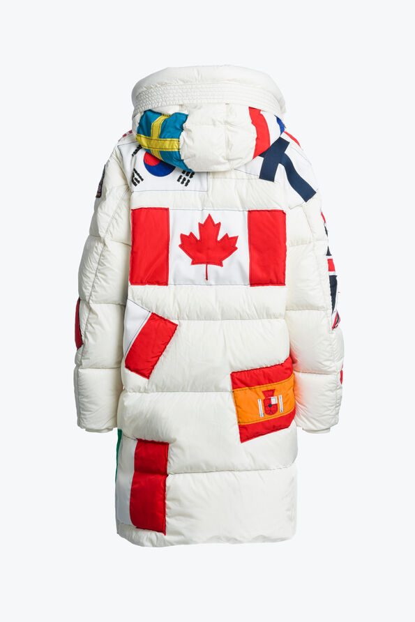 Parajumpers WINTER UNION PARKA CHALK WHITE SPEMPMPU00040000131