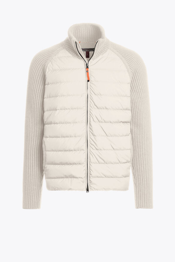 Parajumpers OLMO - HYBRID KNIT PURITY 25WMPMHYRB02P390748