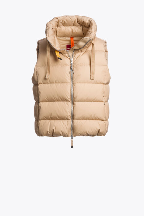 Parajumpers NOLENE - DOWN VEST GINGER ROOT 26WMPWPUTT31P590116