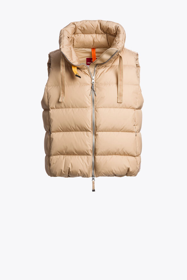 Parajumpers NOLENE - DOWN VEST GINGER ROOT 26WMPWPUTT31P590116