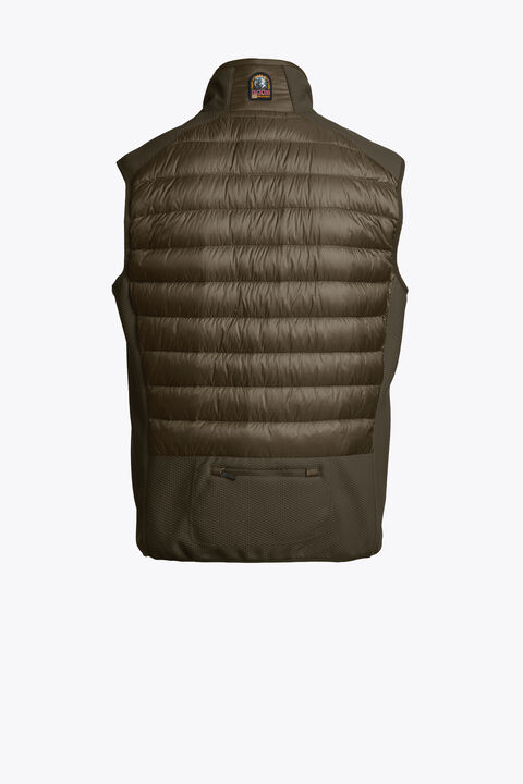 Parajumpers ZAVIER - HYBRID VEST DEEP MOSS 25WMPMHYWU03P330117