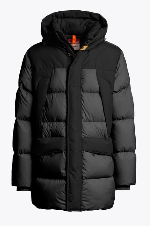 Parajumpers SHEDIR - HOODED PARKA BLACK 26WMPMPUEN04P060541