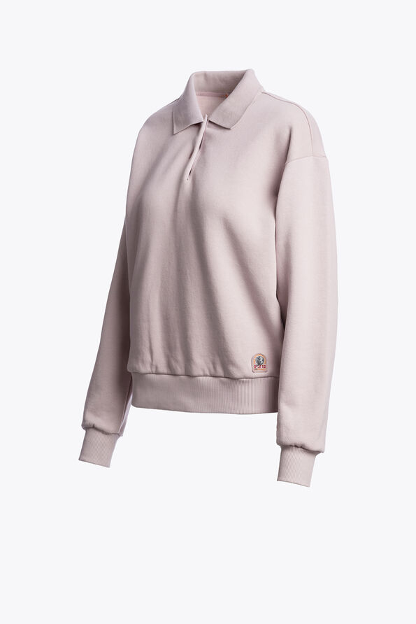 Parajumpers SARANDA - POLO MANCHES LONGUES VINTAGE LILAC 26WMPWFLFJ33P650122