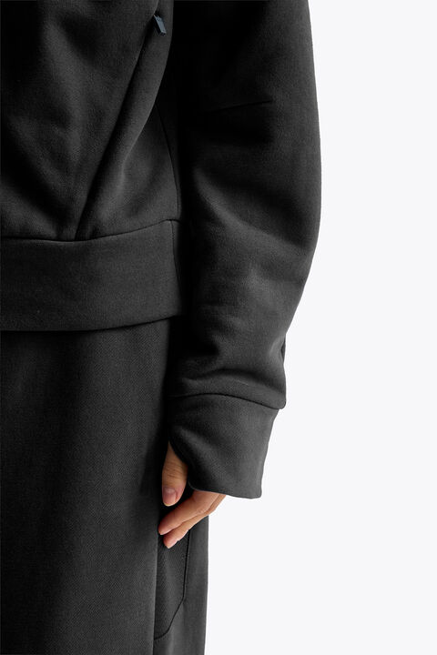 Parajumpers VALAMARA - FULL-ZIP FLEECE BLACK 26WMPWFLTZ34P880541
