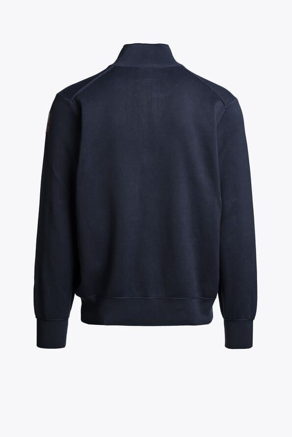 Parajumpers BASIC SCOE - HALF ZIP CARDIGAN BLUE NAVY 26WMPMKNKC06P140316