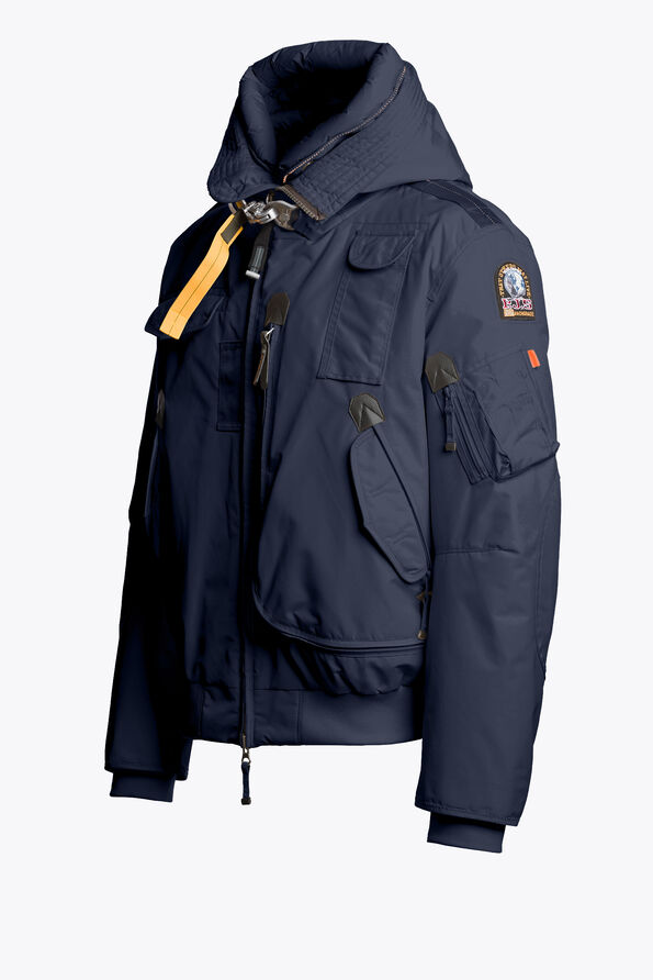 Parajumpers GOBI - HOODED BOMBER BLUE NAVY 26WMPMJKMA01P010316