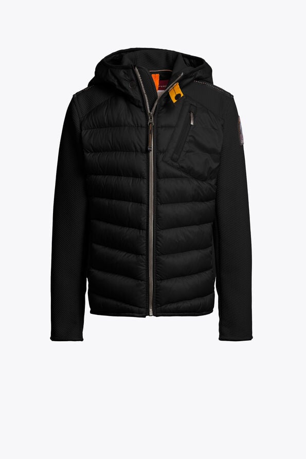 Parajumpers NOLAN - HYBRID JACKET BLACK 26WMPBHYWU62PBF0541