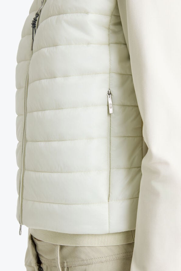 Parajumpers CORINA - HYBRID SWEAT MOSSY CHALK 26SMPWHYFP33P550277