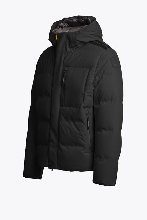 Parajumpers TAIGA - HOODED JACKET BLACK 25WMPMJKSS01P160541