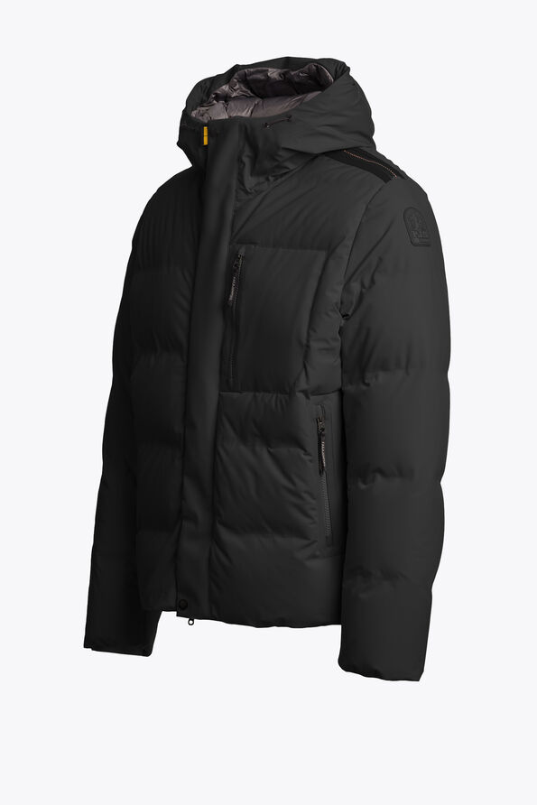 Parajumpers TAIGA - HOODED JACKET BLACK 25WMPMJKSS01P160541