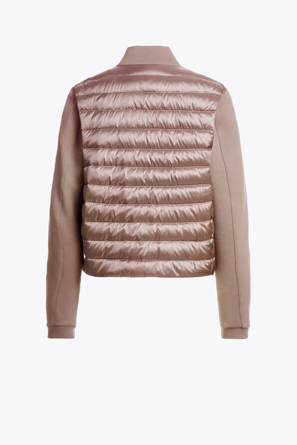 Parajumpers KALYSTA - HYBRID SWEATSHIRT MAUVE GREY 26WMPWHYFP30P630121