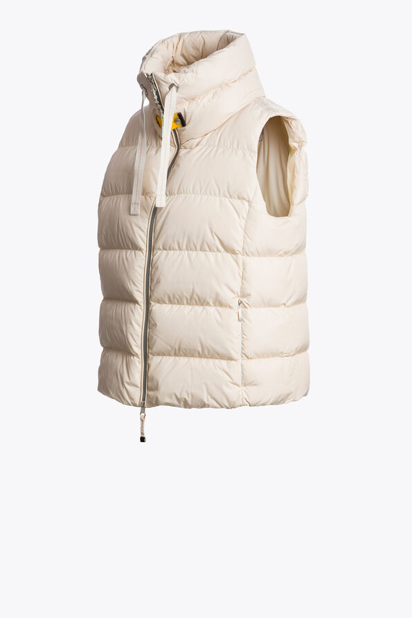 Parajumpers NOLENE - DOWN VEST MOONBEAM 25WMPWPUTT31P770775