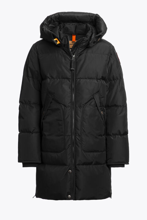 Parajumpers LONG BEAR - HOODED PARKA BLACK 25WMPGJKMA83PGA0541