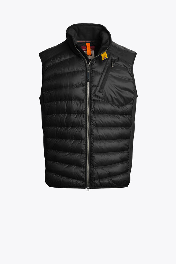 Parajumpers ZAVIER - HYBRID VEST BLACK 25WMPMHYWU03P330541