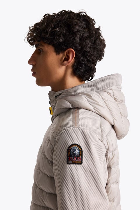 Parajumpers BUCK - HYBRID JACKET SLATE MUD 26WMPMHYWU04P100128