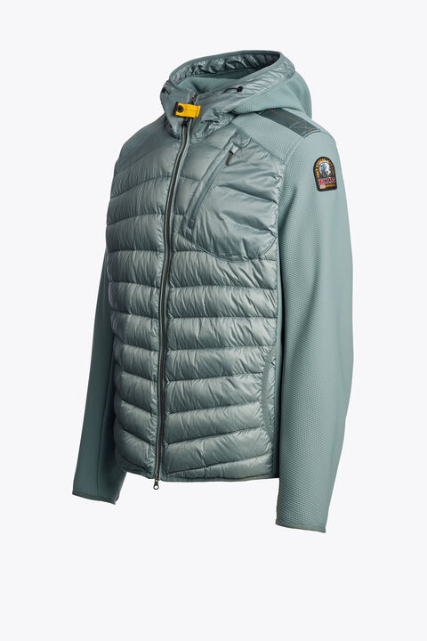 Parajumpers NOLAN - HYBRID JACKET PURITAN GREY 25WMPMHYWU02P330104