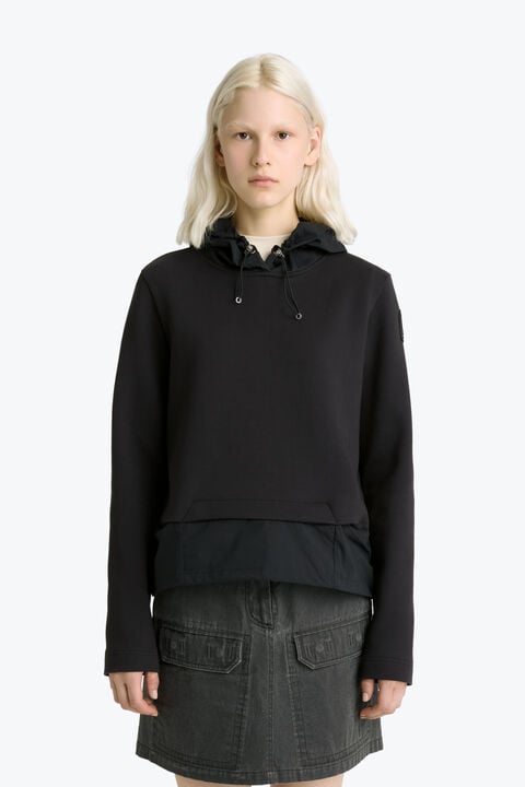 Parajumpers EDITA - HOODED SWEATSHIRT BLACK 26SMPWFLTZ31P790541