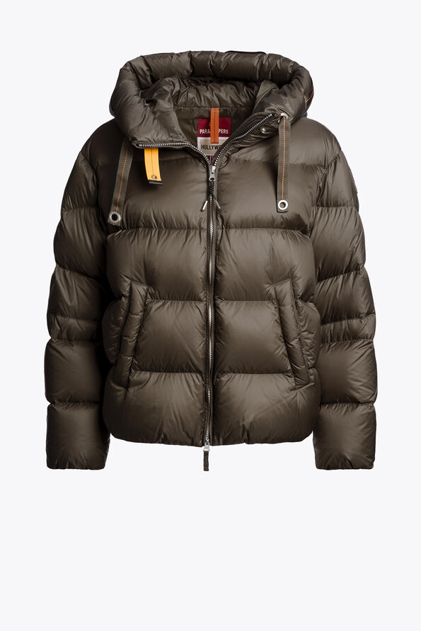 Parajumpers TILLY - HOODED DOWN JACKET ANTIQUE BRONZE 26WMPWPUHY32P570536