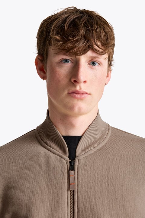 Parajumpers ASSORO - FULL-ZIP SWEATSHIRT BLACK 26WMPMFLFJ03P190541
