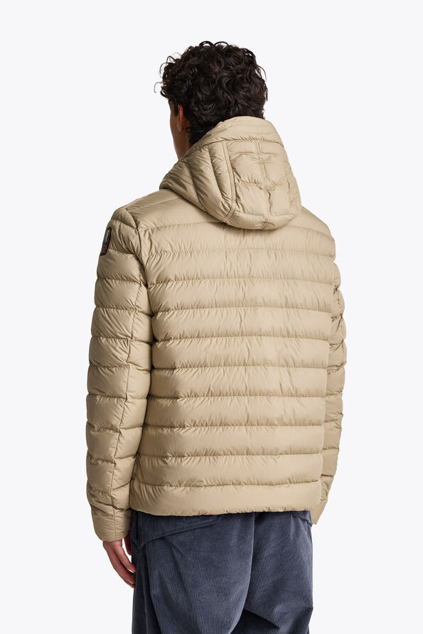 Parajumpers LAST MINUTE - HOODED DOWN JACKET MUTED KHAKI 26WMPMPUSL02P090136