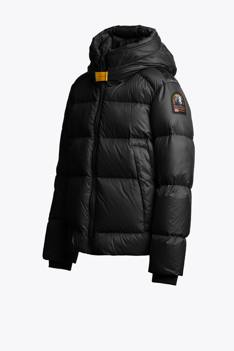 Parajumpers TYRIK - HOODED JACKET BLACK 25WMPBPUEN62PBC0541