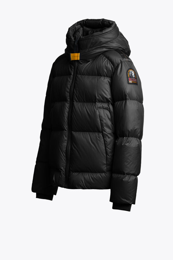 Parajumpers TYRIK - HOODED JACKET BLACK 25WMPBPUEN62PBC0541