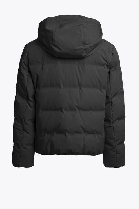Parajumpers TAIGA - HOODED JACKET BLACK 26WMPMJKSS01P410541
