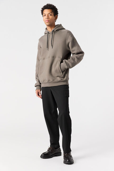 Parajumpers ELIJAH - HOODED FLEECE OLIVE GREY 25WMPMFLHG02P530103