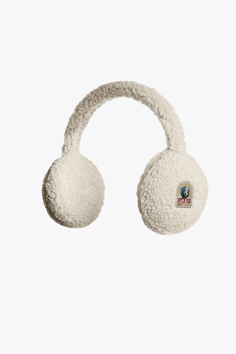 Parajumpers POWER - CURLY FLEECE EARMUFFS MOONBEAM 25WMPAHBHA40PAN0775