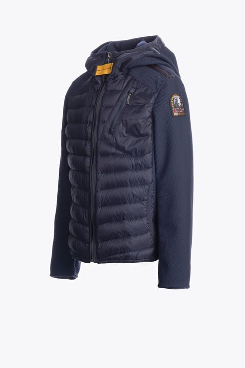 Parajumpers NOLAN - HYBRID JACKET BLUE NAVY 26SMPBHYWU62PBD0316